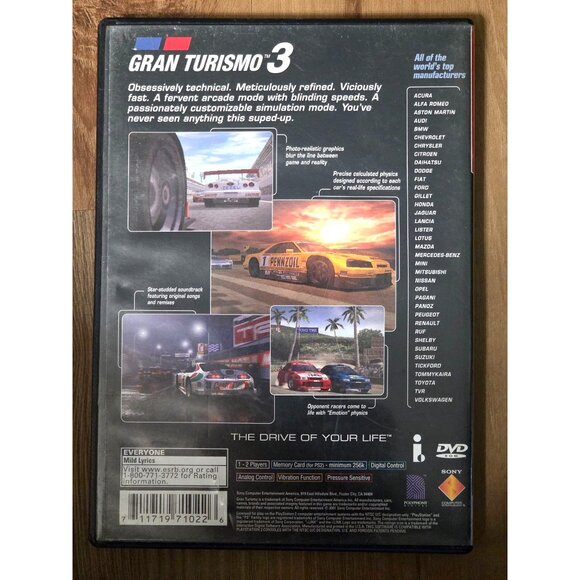 Gran Turismo 3 A-spec Grand (PlayStation 2, 2002) - Picture 5 of 5